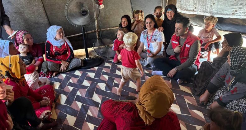 Kızılay’dan Mevsimlik Tarım İşçisi Ailelere Eğitim ve Destek
