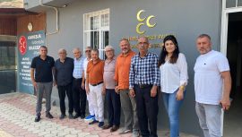 Kırıkhan Sevdalıları Derneği’nden MHP İlçe Başkanı Çiftçiler’e Hayırlı Olsun Ziyareti