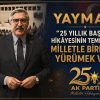 Yayman: Yeni Bir Sözleşme, Yeni Bir Hayal, Yeni Bir Başarı Öyküsü Önerme Zamanındayız”