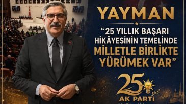 Yayman: Yeni Bir Sözleşme, Yeni Bir Hayal, Yeni Bir Başarı Öyküsü Önerme Zamanındayız”