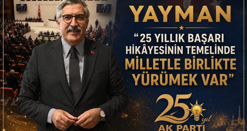 Yayman: Yeni Bir Sözleşme, Yeni Bir Hayal, Yeni Bir Başarı Öyküsü Önerme Zamanındayız”