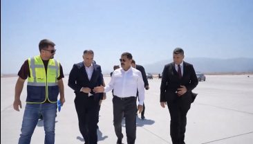 Vali Masatlı’dan Hatay Havalimanı’nda İnceleme