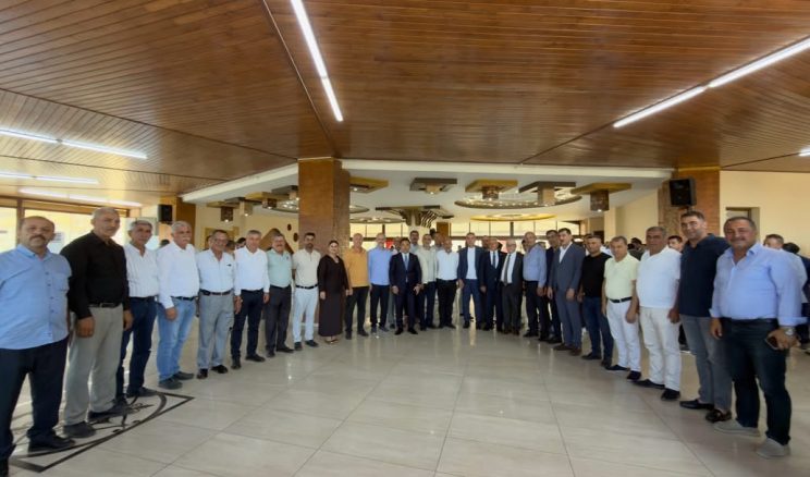 Kırıkhan’da Cumhur İttifakı ve Mülki Amirler Muhtarlarla Bir Araya Geldi