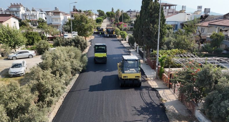 ARSUZ GÖKMEYDAN’DA 2 BİN 550 M’LİK YOL BETON ASFALTLA YENİLENDİ