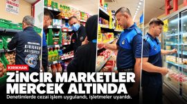 ZİNCİR MARKETLER MERCEK ALTINDA: KIRIKHAN ZABITASINDAN SIKI DENETİM!