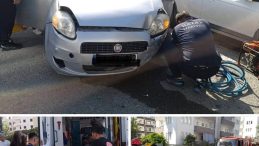 3 KİŞİNİN YARALANDIĞI TRAFİK KAZASINDA İTFAİYEDEN ZAMANINDA MÜDAHALE