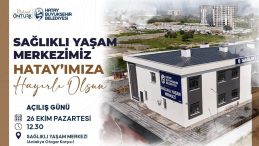 HBB SAĞLIKLI YAŞAM MERKEZİ 26 EKİM’DE AÇILIYOR