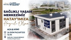 HBB SAĞLIKLI YAŞAM MERKEZİ 26 EKİM’DE AÇILIYOR