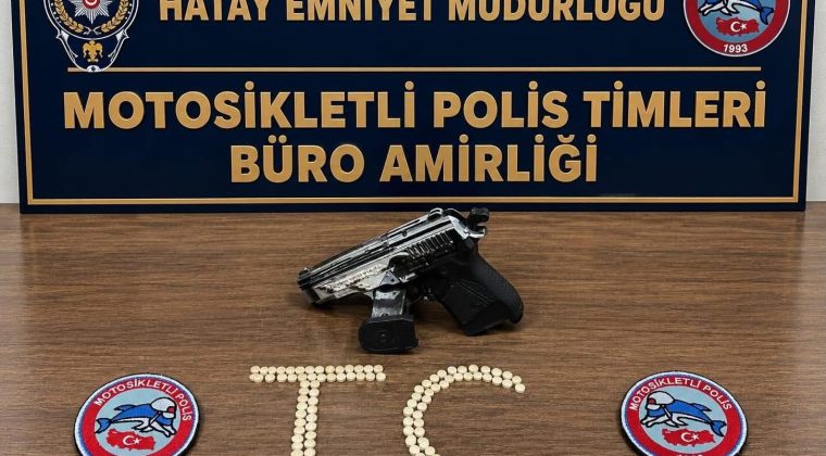 HATAY’DA UYUŞTURUCU VE SİLAH OPERASYONU: 3 GÖZALTI