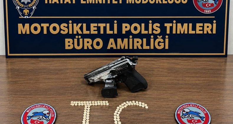HATAY’DA UYUŞTURUCU VE SİLAH OPERASYONU: 3 GÖZALTI