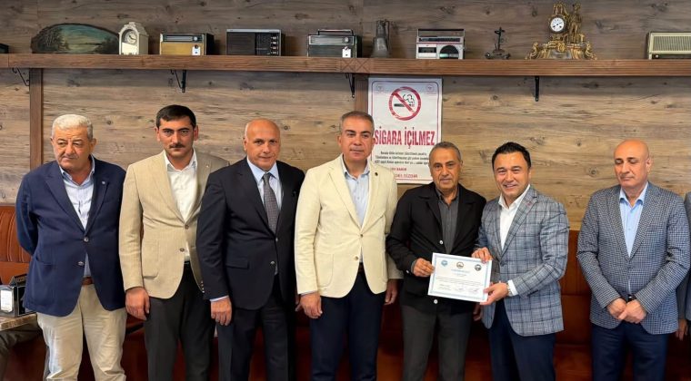 Kaymakam Cankatar’dan İlçenin Kalkınmasına Katkı Sunan İş Dünyası Temsilcilerine Teşekkür