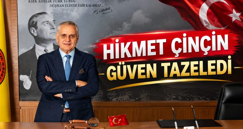 HATSO Seçimlerinde Güven Tazelendi: Hikmet Çinçin Yeniden Başkan!