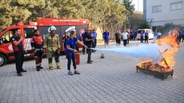 HBB, EĞİTİM VE TATBİKATLARLA YANGIN BİLİNCİ OLUŞTURUYOR