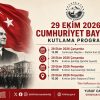 Kırıkhan’da 29 Ekim Cumhuriyet Bayramı Kutlama Programı Belli Oldu