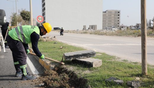 HBB’DEN ANTAKYA’DA 1.500 METRELİK REFÜJ ÇALIŞMASI