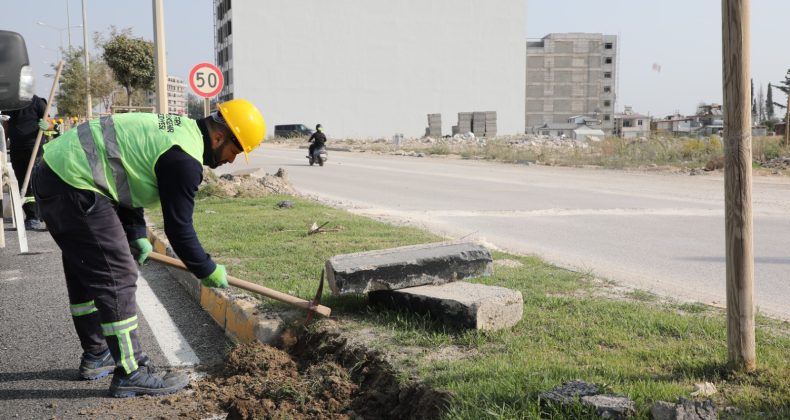 HBB’DEN ANTAKYA’DA 1.500 METRELİK REFÜJ ÇALIŞMASI