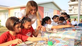 ÖĞRENCİLER, CUMHURİYET BAYRAMI’NI HBB İLE KUTLADI