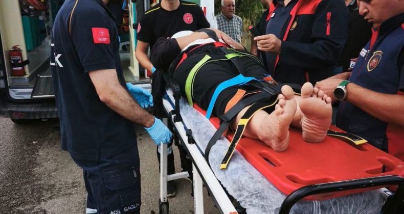 Trafik Kazasında Yaralanan Vatandaş Hızlı Müdahalelerle Kurtarıldı