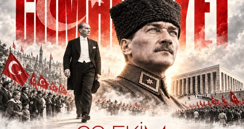 BAŞKAN ÖMER ERDAL ÇELİK’TEN 29 EKİM CUMHURİYET BAYRAMI MESAJI