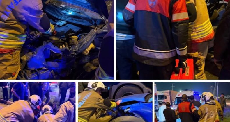 Cilvegözü Sınır Kapısı Mevkiinde Kaza: Yaralıları İtfaiye Kurtardı