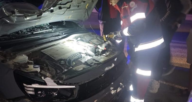 Reyhanlı-Antakya Kara Yolunda Trafik Kazası: 2 Yaralı
